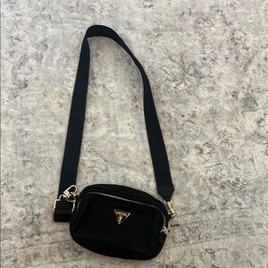 Guess Black Sleek Crossbody Bag